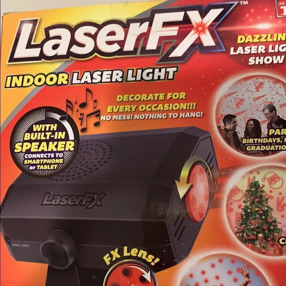 🎉Last deal🎉LaserFX indoor laser light